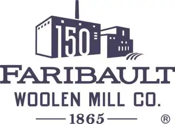 Logo of Maribault Woolen Mill Company, established in 1865.